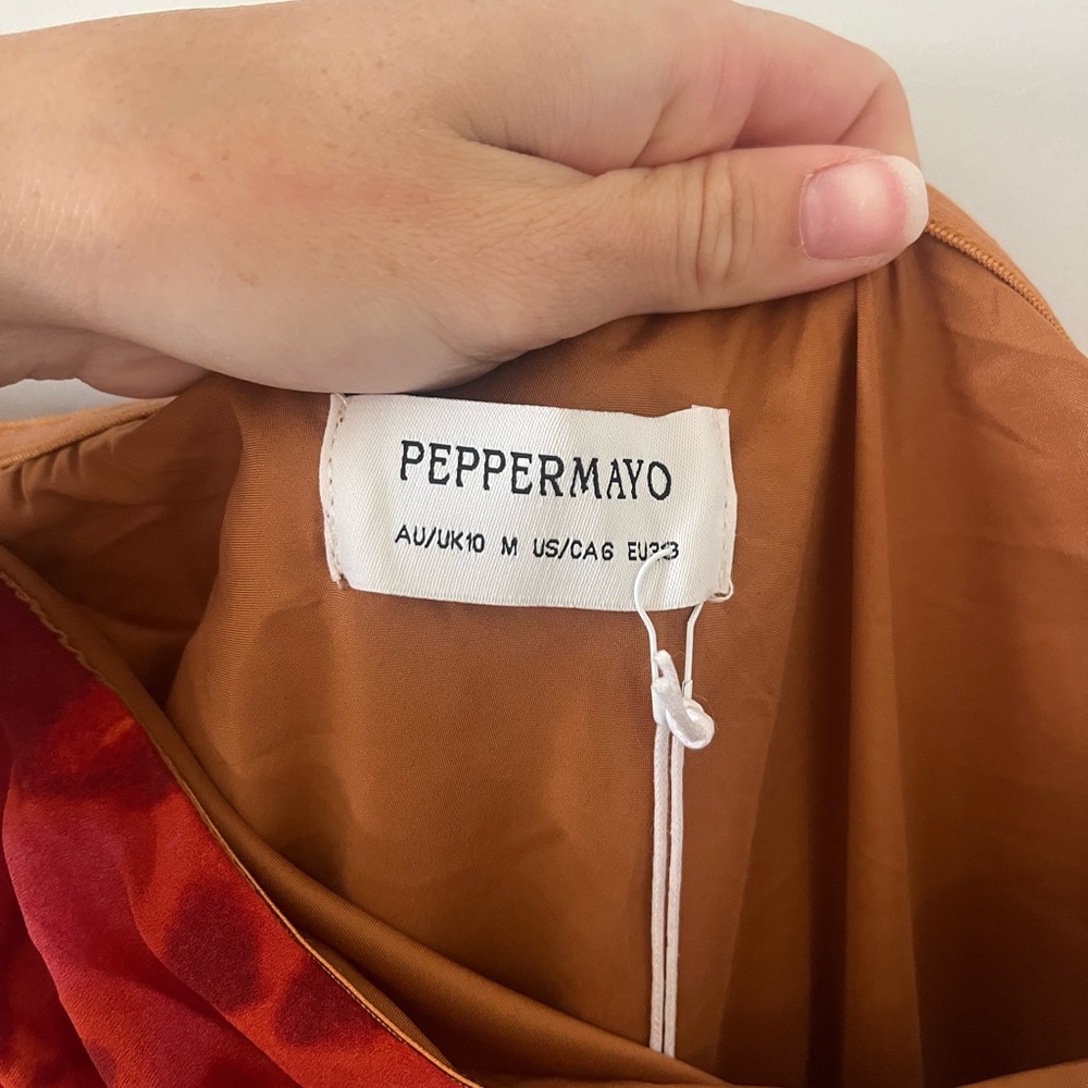 NWT Peppermayo Under The Pagoda Maxi Dress- Size 6 - Picture 7 of 10